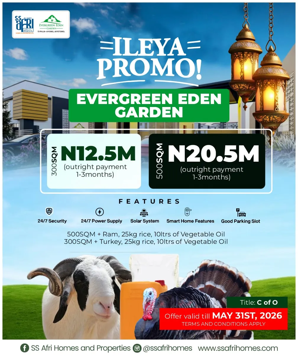 Evergreen Eden Garden Ipaja-Ayobo, Aiyetoro