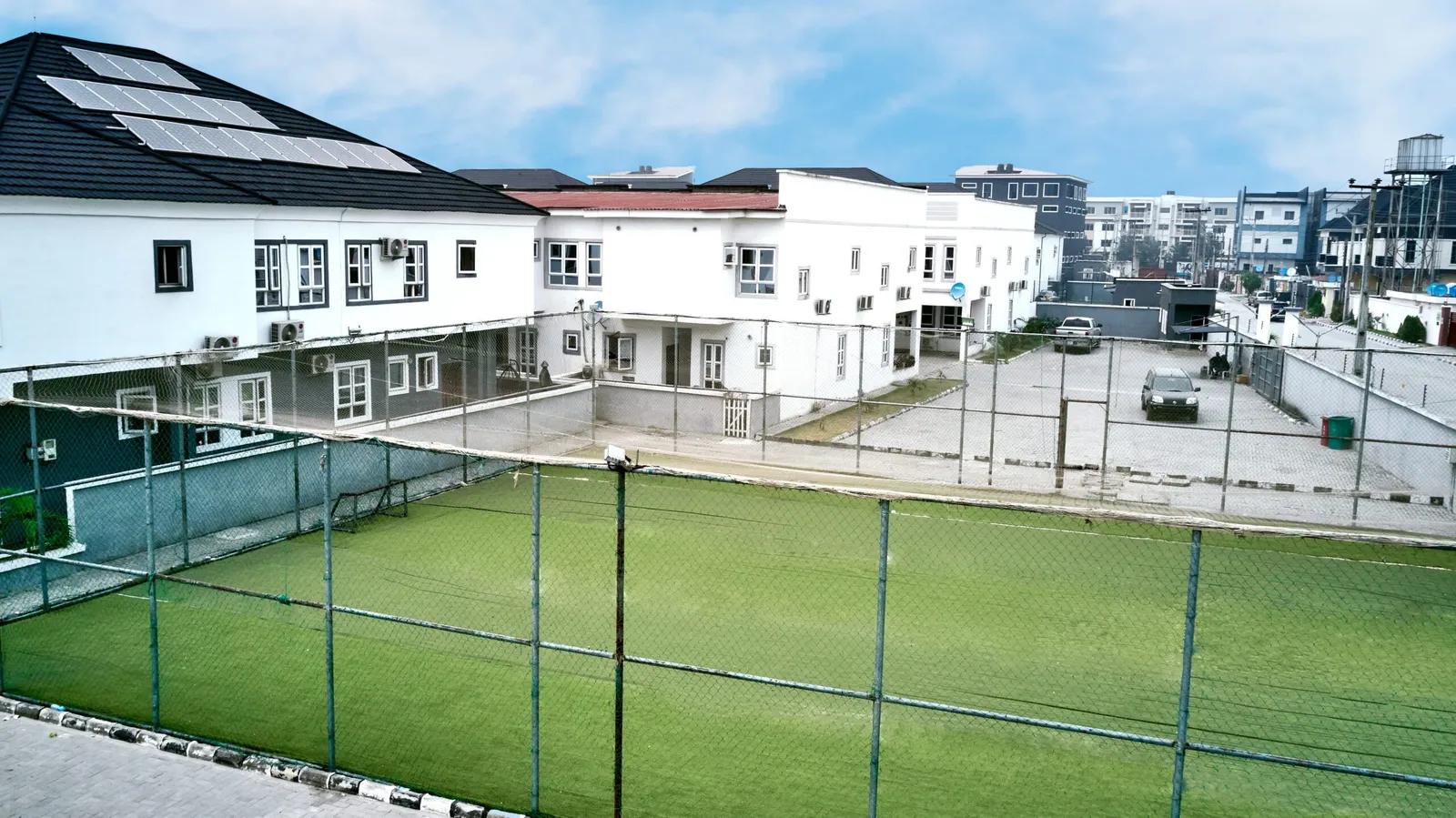 Football pitch