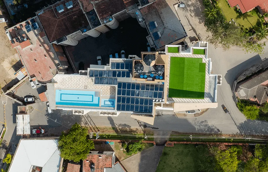 Rooftop pool & sea-facing gym - ocean view apartments Kenya, luxury apartments Mombasa