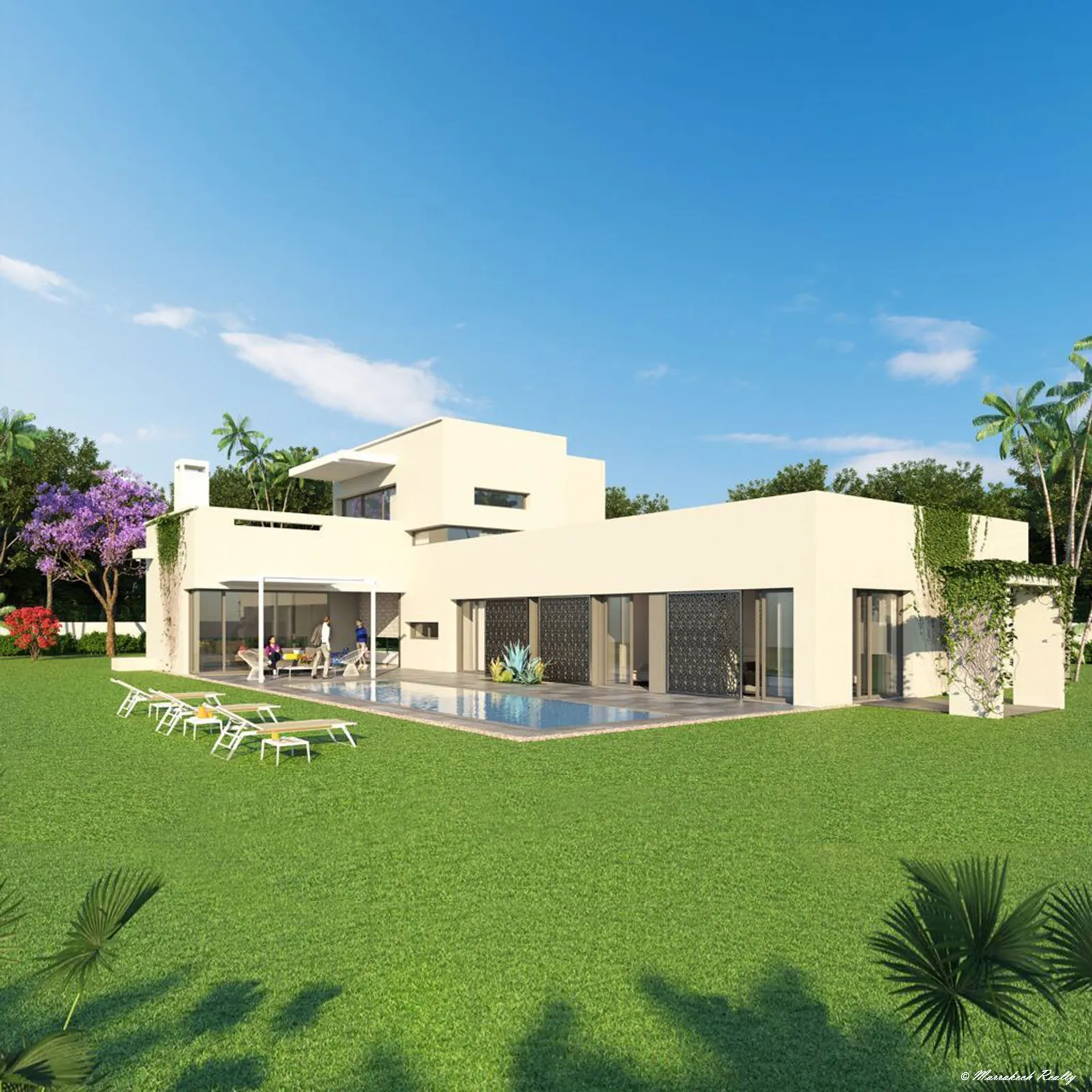 Villas contemporaines proches de Marrakech