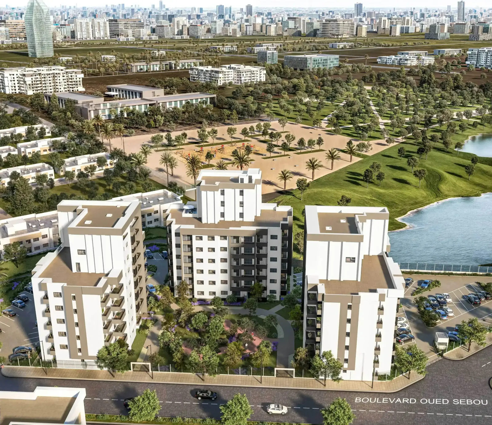Résidence Les Sources – Appartements modernes à Oulfa, Casablanca