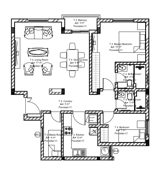 Yerer Apartment 2 Bedroom — Addis Ababa