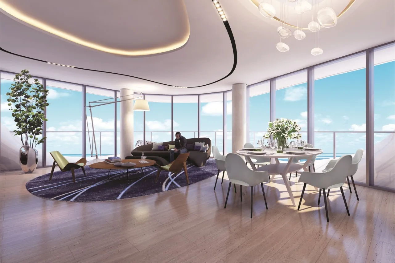 Cerulean Towers at The Oceanna, mixed use luxury tower on Victoria Island, Lagos