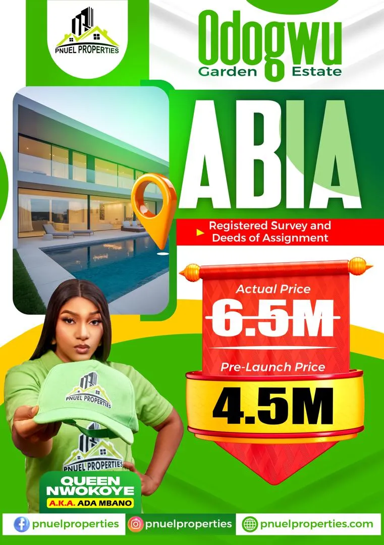 ODOGWU GARDEN ESTATE ABIA