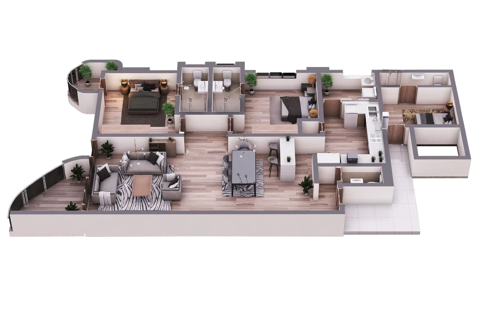 2 Bedroom Apartment(DSQ)
