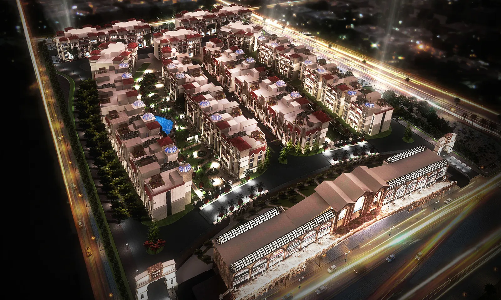 Rock Vera plaza masterplan
