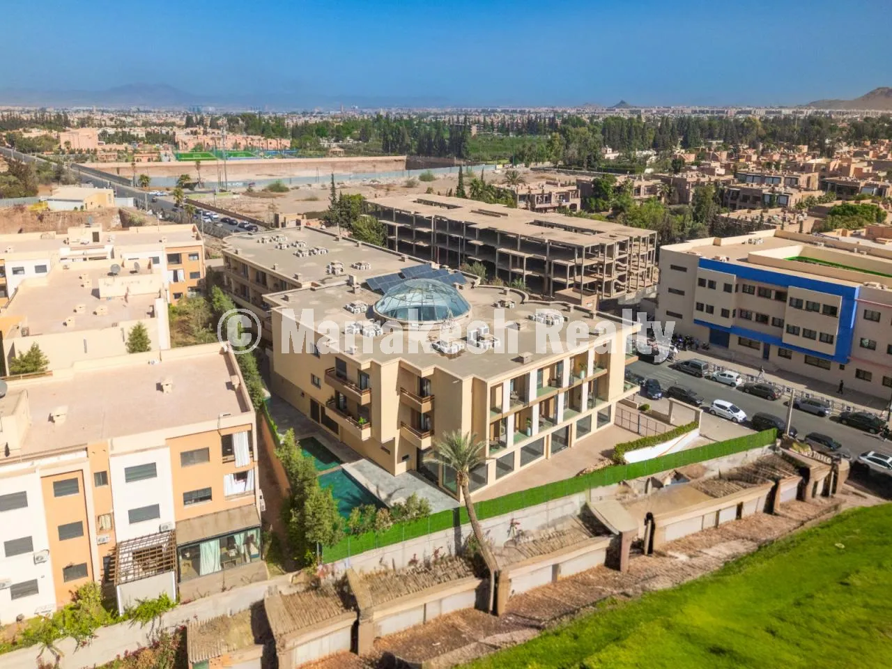 Appartements à vendre au sein d’un hôtel 4 étoiles à Marrakech