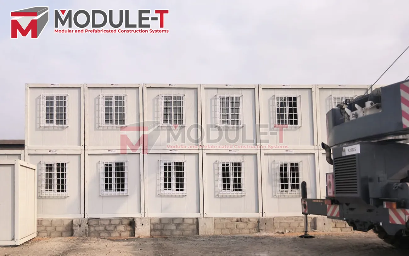 Complexe Modulaire à Deux Étages de 936 m² au Port de Matadi, Kinshasa – République Démocratique du Congo