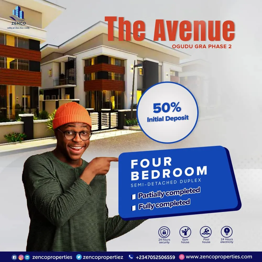 The Avenue — Ogudu GRA — Lagos