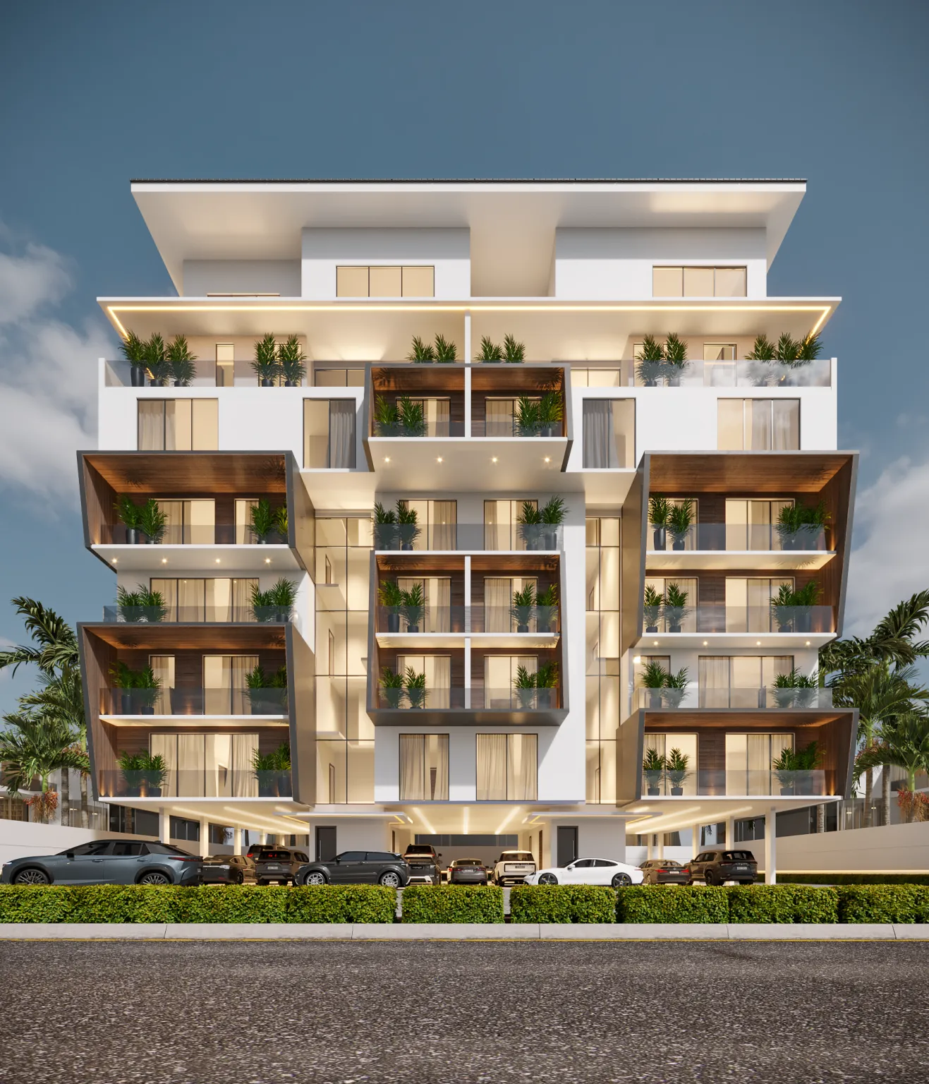 Kadars Gate exterior render, Victoria Island Lagos
