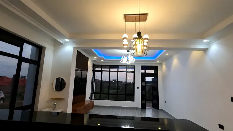 Beautiful interiors of the 3 bedroom bungalow.