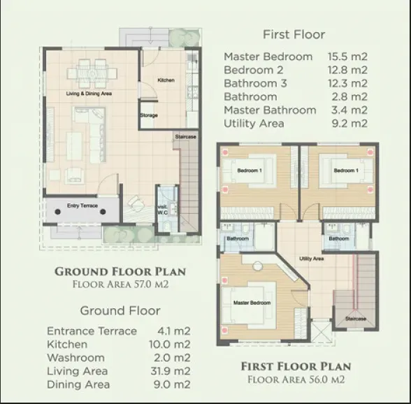 The Juniper: 3 Bedroom House