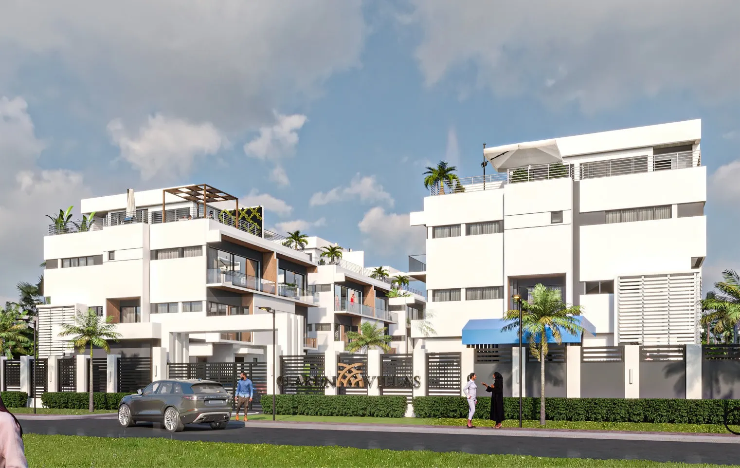 Luxury interior finishes at Claren Villas, Ikoyi