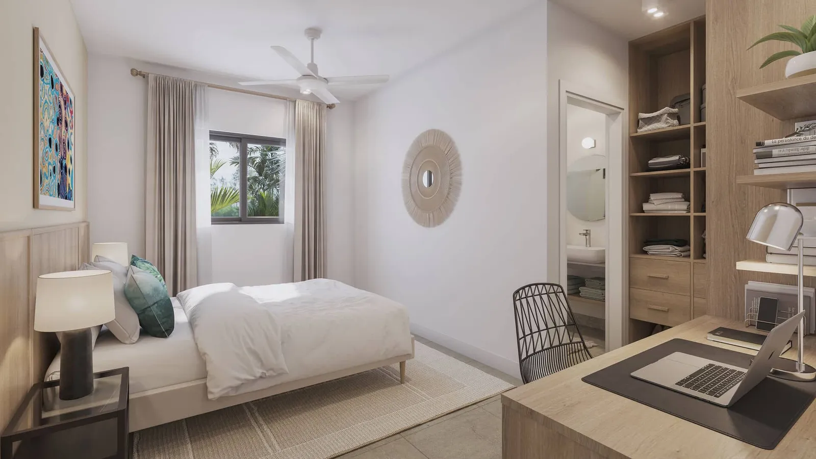 20230912_Beau Plan Apart Indigo - Master bedroom HR