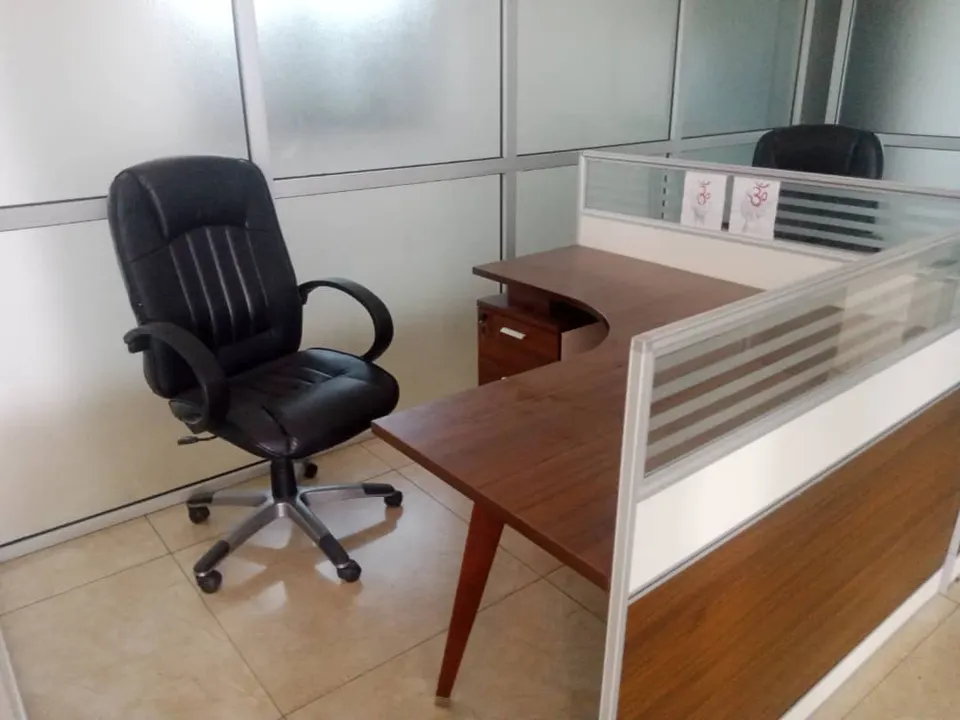 Office on the floor